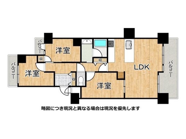 ラウンドシティフドウ香里南Ｂ棟　中古マンション