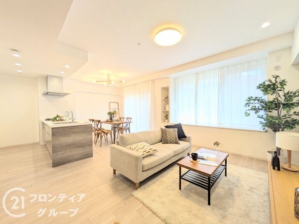ジークレフ御影山手緑楓館 中古マンション(リビング)