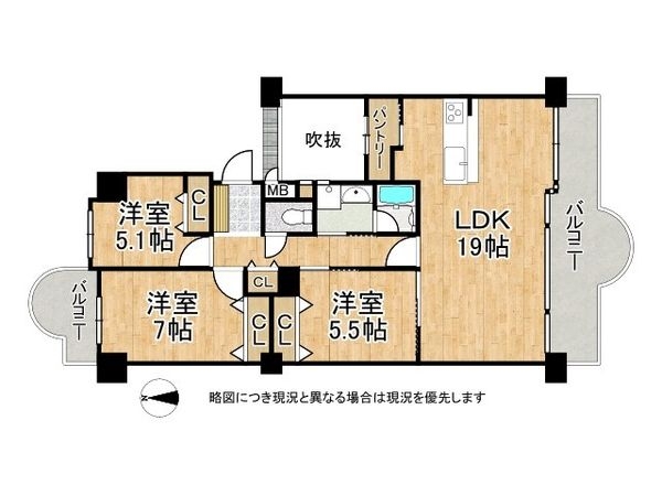 ＲＩＣウエストコート５番街２番館　中古マンション