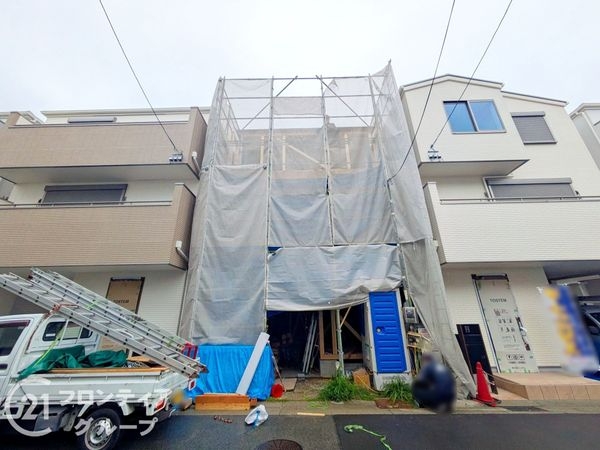 神戸市長田区松野通３丁目　新築一戸建て　５号棟