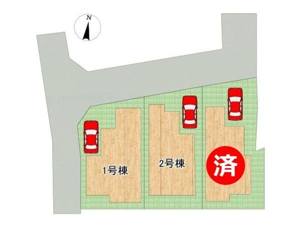 神戸市兵庫区熊野町３丁目　新築一戸建て　４期　２号棟