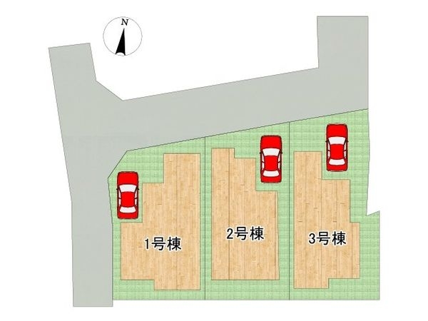 神戸市兵庫区熊野町３丁目　新築一戸建て　４期　３号棟