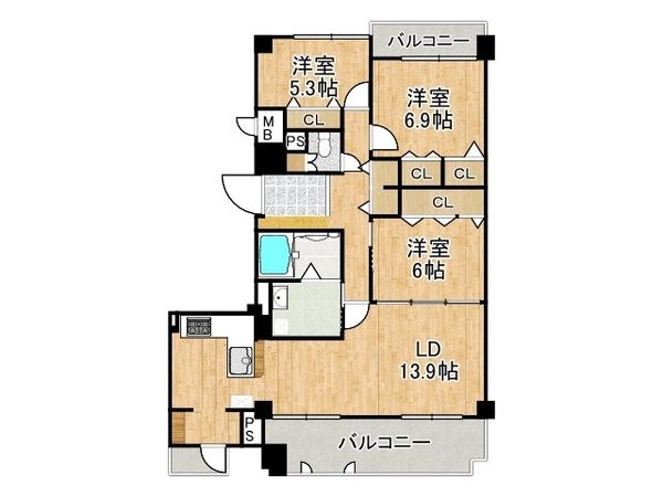 RICイーストコート４番街９番館　中古マンション