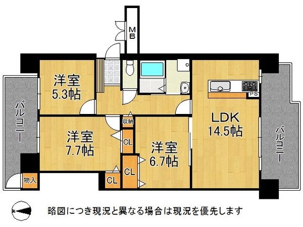 RICウエストコート4番街北棟3番館　中古マンション