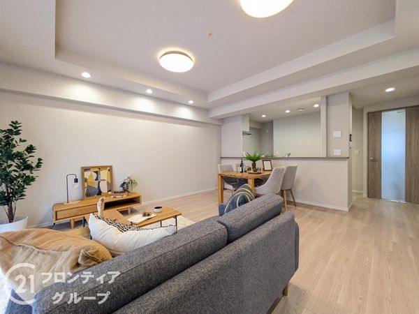 ジークレフ御影山手緑楓館 中古マンション(リビング)