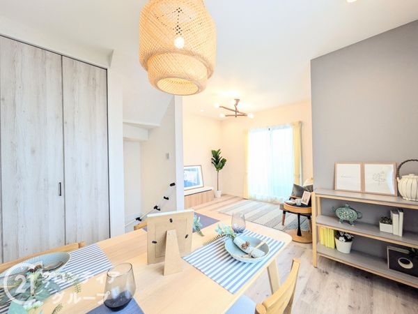 神戸市兵庫区浜中町1丁目 新築一戸建て A号地(リビング)