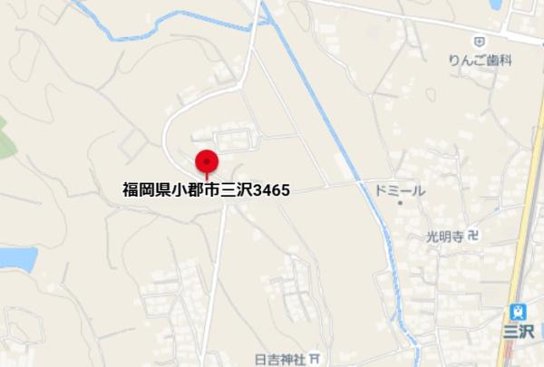 小郡市三沢の土地