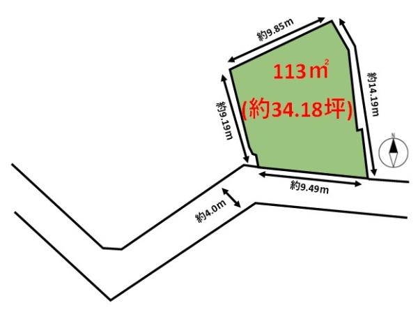 那珂川市大字南面里の土地