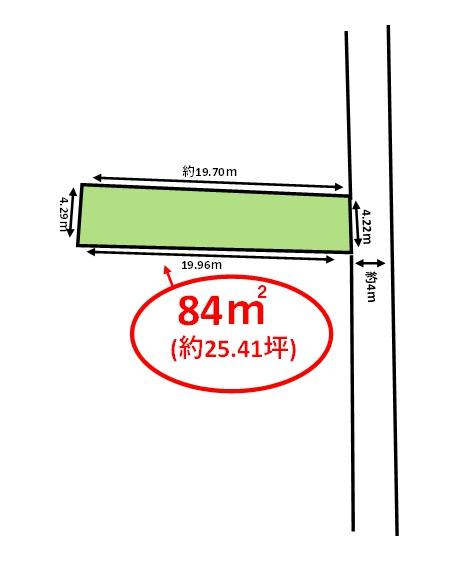 福津市上西郷字カトタ土地