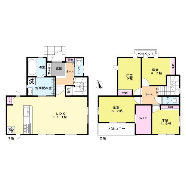福岡市南区中尾一丁目新築戸建　1号棟