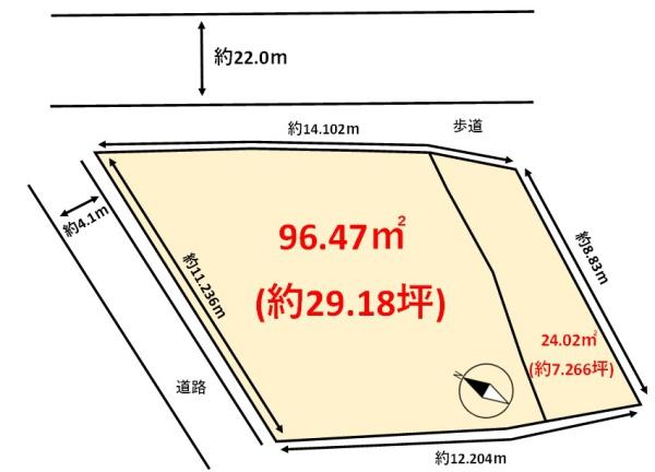 福岡市南区横手３丁目の土地