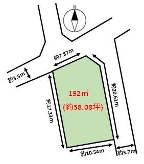 宗像市池田の土地