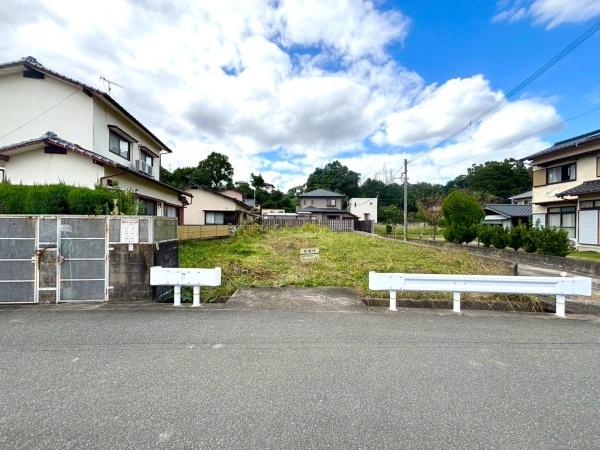 糸島市三雲の土地(現地土地写真)