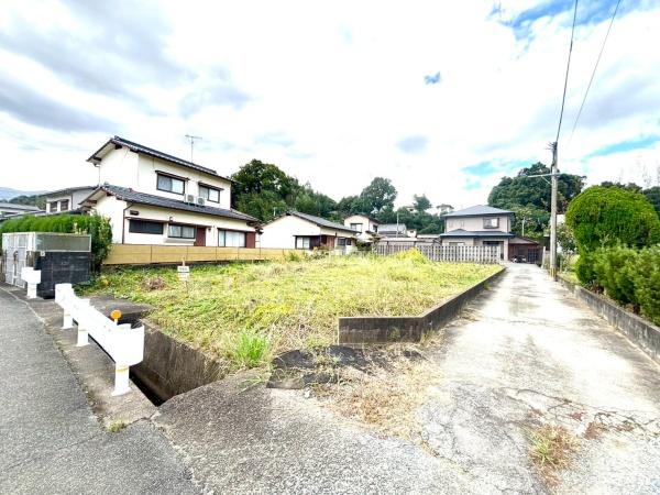 糸島市三雲の土地(現地土地写真)