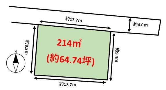 福津市上西郷字タケヲ土地