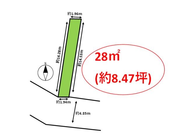 小郡市三沢の土地