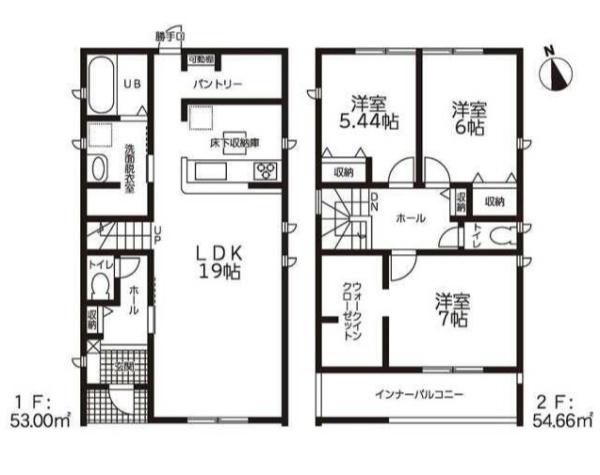 武豊町鹿ノ子田1丁目　１号棟