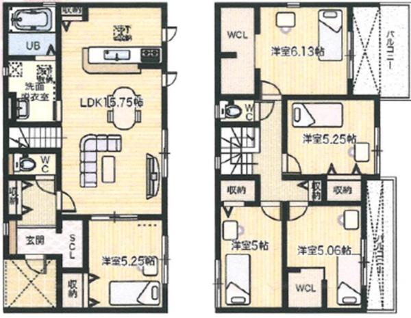 武豊町天神前１丁目第２　３号棟