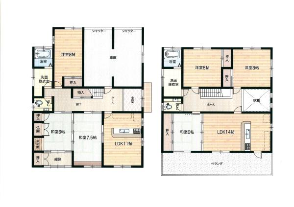 常滑市山方町７丁目の中古一戸建て