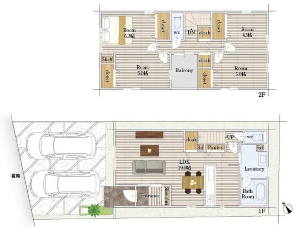 半田市東郷町１期　１号棟