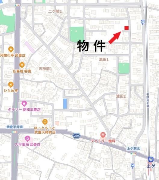 知多郡武豊町字二ケ崎２丁目の土地