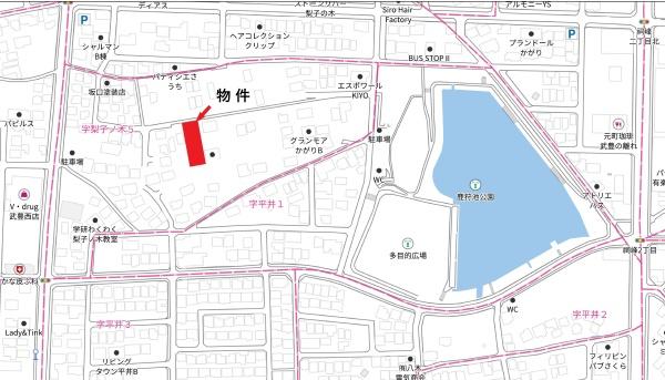 住宅用地　武豊町字梨子ノ木