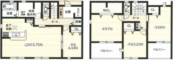 武豊町大字冨貴字新薄里　2号棟
