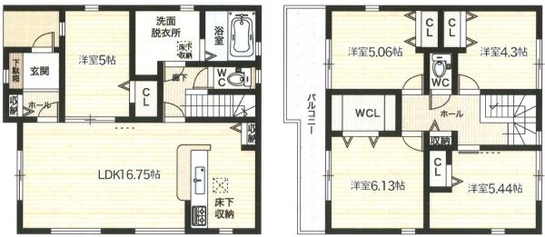 武豊町大字冨貴字新薄里　4号棟