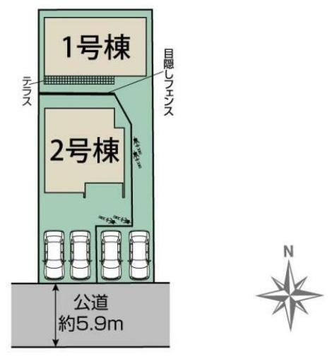 半田市大松町　２号棟