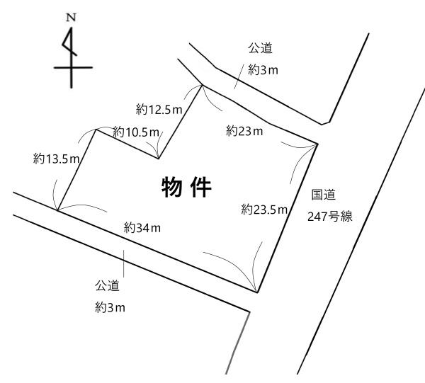 知多郡武豊町字廻間の土地