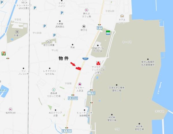 知多郡武豊町字廻間の土地