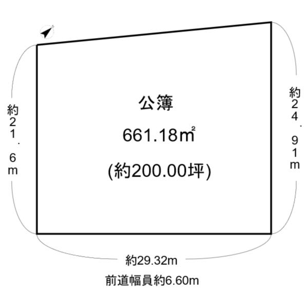 京都市左京区修学院檜峠町の土地