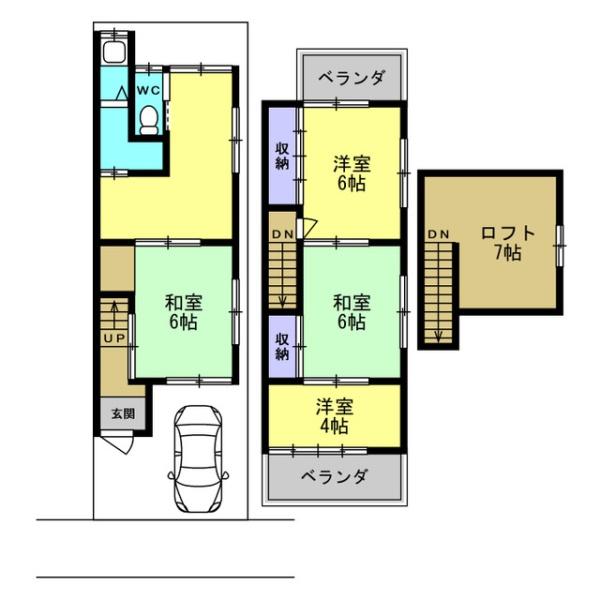 京都市右京区嵯峨野千代ノ道町の中古一戸建て