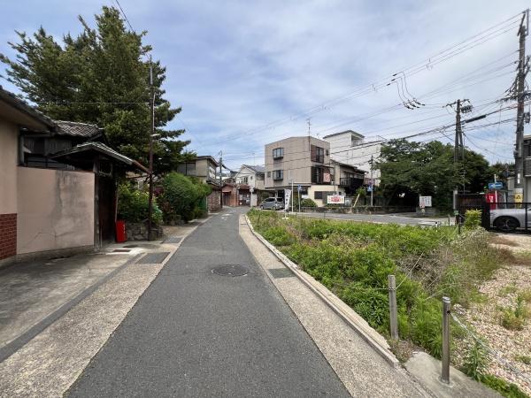 京都市山科区御陵血洗町の土地