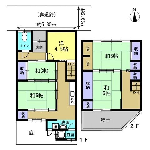 京都市山科区厨子奥尾上町の中古一戸建て