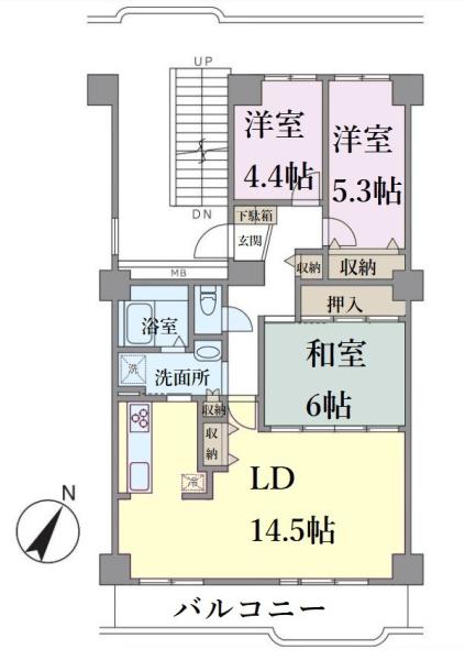 高品ハイツ２号棟