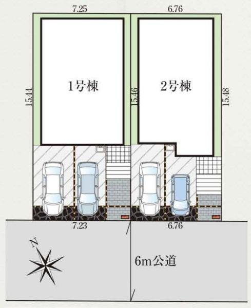 千葉市若葉区北大宮台　新築戸建