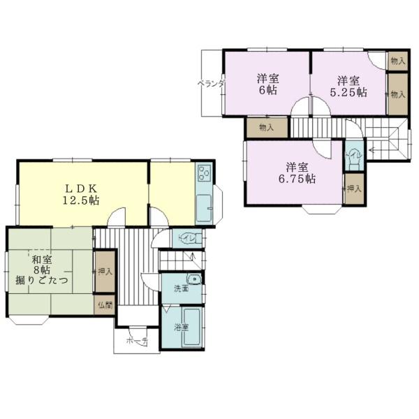 千葉市稲毛区柏台　中古戸建て