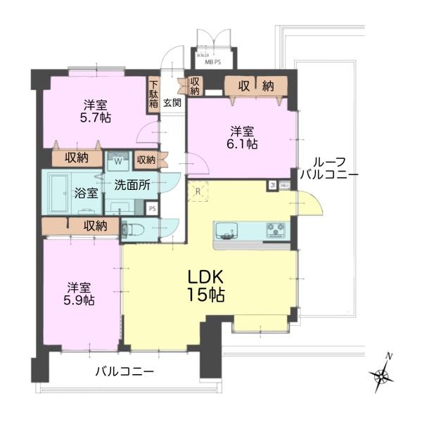 ライオンズマンション西千葉第２