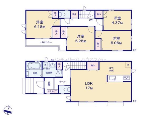 千葉市若葉区小倉台7丁目　新築戸建