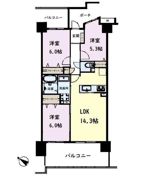 アクアフォレスタルネ稲毛フォレスタ