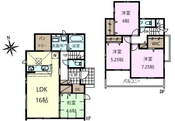四街道市内黒田　新築戸建