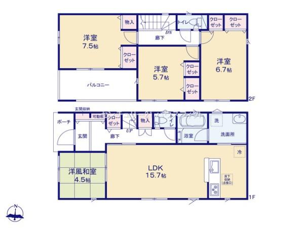 千葉市若葉区桜木2丁目　新築戸建