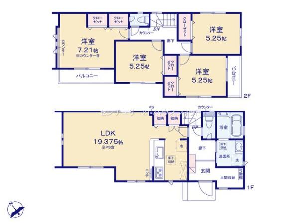 千葉市若葉区小倉台6丁目　新築戸建