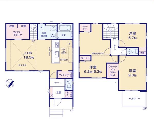 千葉市稲毛区稲毛町5丁目　新築戸建