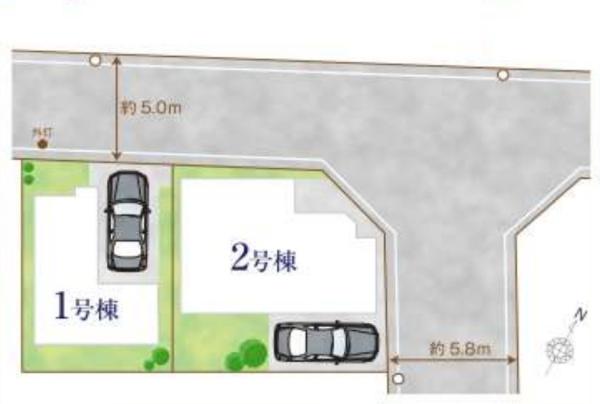 千葉市稲毛区黒砂台1丁目　新築戸建