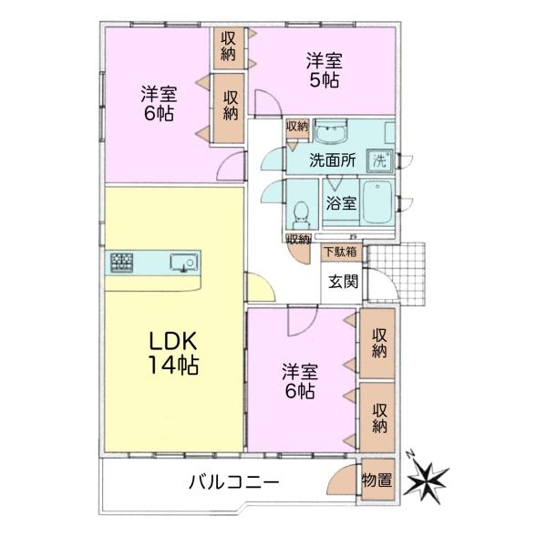 第3稲毛ハイツ22号棟