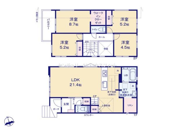 千葉市若葉区千城台東2丁目　新築戸建