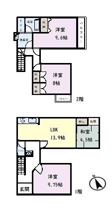 千葉市若葉区桜木北1丁目　中古戸建