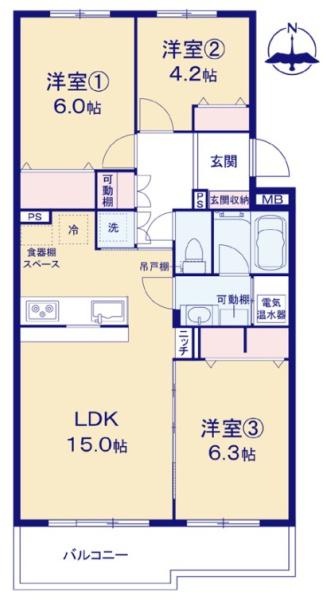 稲毛パークハウスF棟